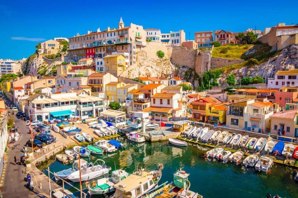 Une Calanque Au Coeur De La Ville Marseille Eksteriør bilde